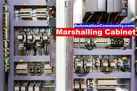 marshalling box in electrical|marshalling panel system.